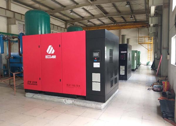 艾高螺桿式空壓機案例展示